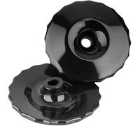 Horse Bit Guards 2-Pack - Low Profile Rubber Pads Prevent Bit Pinching & Displacement for Training Riding