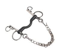 Horse Bit, Stainless Steel Rustproof Horse Mouth Bit Horse Bits Snaffle Bits For Horses Horse Chew Snaffle Bits Gag Bit For Horse Accessories (127MM)