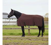 vidaXL Horse Blanket Full Dark Brown 155 cm Polyester