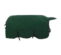 Horse Blanket Dark Green 165 cm Polyester Waterproof Breathable Windproof with Tear-Resistant Lining for Pasture Stable Transition Outdoor Protection Warm