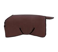 Horse Blanket Full Dark Brown 85 cm Polyester Waterproof Breathable Tear-Resistant with Adjustable Strap for Winter Stable Willow Outdoor Protection and Comfort