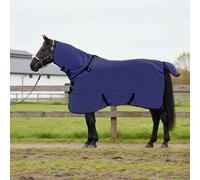 Horse Blanket Navy Blue 125cm Polyester Waterproof Winter Outdoor Supercozy Rug