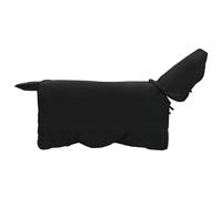 vidaXL Horse Blanket Black 145 cm Polyester