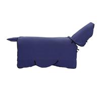 vidaXL Horse Blanket Navy Blue 155 cm Polyester