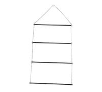 Horse Blanket Rack, Adjustable Saddle Pad Organizer, 4 Layer Hanging Storage, Suitable for British & Western Saddle Blankets, Home Barn Stables, Foldable Design,Door Wall Locations