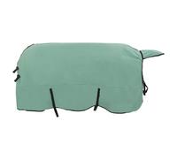 Horse Blanket Special Green 125 cm Polyester Breathable Waterproof Windproof with Adjustable Chest Strap for Stable Pasture Outdoor Protection Against Rain and Insects