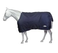 Saxon Defiant 600D Standard Neck Lightweight 0g Horse Turnout Rug - Navy