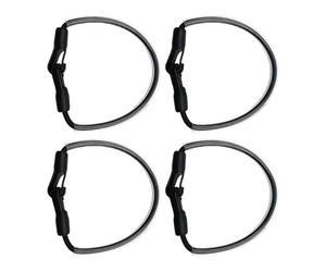 Horse Blanket Straps | 4 Pieces Equestrian Equipment, Equestrian Training Mat Cord, for Veterinary Trainers, Riders and Managers Stablier School