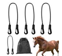 Horse Blanket Straps - Elastic Tail Strap, Horse Blanket Leg Strap, Adjustable Heavy-Duty Nylon | Durable & Secure Horses Rug Fasteners, Waterproof, Comfortable, Perfect For Keeping Blankets In Place