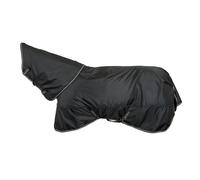 Horse blanket with neck cover Back on Track Obsidian 300g