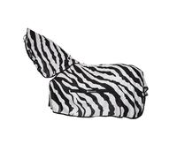 Horse blanket with neck cover Bucas Buzz-Off Zebra