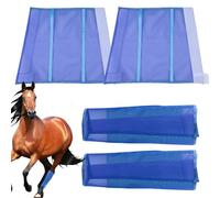 Horse Boots Set Of 4 - Leggings for Horse , 4- Reusable Fly Boots for Horses | Fly Boots, Fly Boots Horses, Minimizes Leg Fatigue Net