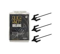 Quick Knot Deluxe® | Mane Clip for Bun | Suitable for Horses and Ponies | Standard or XL | Black, Brown & White (XL, Black)