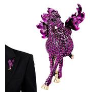 Horse Brooch Versatile Collectible