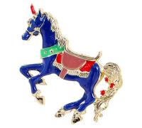 Horse Brooch Zinc Alloy Lapel Pin for Hat and Clothes Decoration