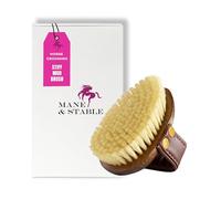 Horse Brush For Grooming | Mud & Dirt Removal | Stiff Sisal Bristles | Ideal For Your Horse Brush Set | Compact Size for Hard-to-Reach Areas | Premium Equine Care Tool For Your Horse Grooming Kit