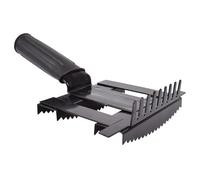 Horse Brush, Grooming Comb, Compact Handheld Shedding, Durable ABS + Rubber Material, Equine Grooming Brush, Livestock Comb for Horse Goat Sheep Farm Stable Outdoor Pet Cattle