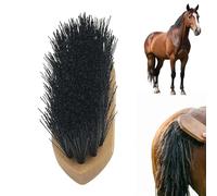 Horse Brushes for Grooming Wooden Equine Cleansing Comb | Dog Grooming Brush for Stall Stable Barn Ranch Farm Backyard Outdoor