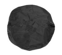 Horse Bucket Cover Dust Proof Water Proof Heavy Duty Polyester Fabric Feed Bucket Top for Stables Farms Travel Competition Events Black 17x14 Inches
