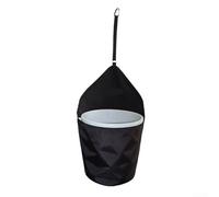 Horse Bucket Holder for 5 Gallon Pails, 900D Polyester Hanging Feed Bag, Storage Rack for Trailers and Stalls