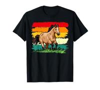 Horse Buckskin Mustang Galloping Wild T-Shirt