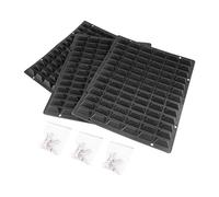 Horse Cattle Scraper, 3 Pieces Animal Itching Pads, Anti-Och Scratching Board for Livestock, Goats, Durable Animal Stake Pad for Fence, Livestock Back Scratcher