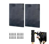 Horse Cattle Scratching Post Pad - Relieve Itching & Grooming Aid for Stalls, Fences, Barns Scratching Itch Relief Pad for Small Farm Animal Goat Sheep Cow Dog (11.81 * 14.17inch)