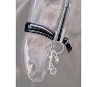 Horse cheek pieces PS of Sweden Passage Lacquered