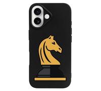 Horse Chess Piece Knight Printed Phone Cover Case Compatible with iPhone 16/16 Plus/16 Pro/16 Pro Max/16 E Funny Lightweight TPU Phones Protector