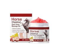 Horse Chestnut Joints and Muscles Massage Gel, Foot Relief Gel Gentle Massage Formula, Mild and Non-Irritating, for Post-Workout Stiffness & Travel for Men and Women 100g (1)