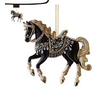 Horse Christmas Ornaments Pendant 2D Acrylic Decor