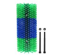 Horse Citizen Scratch Brush, Horse Office Hair Care, Livestock Scratch Brush, Double Screw Farm Animal Dander Cleaning Scratch Brush for Sheep, Mule, Donkey, Cow
