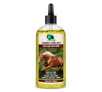 Horse Coat & Skin Care Oil | Deep Conditioning & Shine Enhancer, Stop the Itch & Comfort And Well-Being, Detection of Skin Issues & Healthy Skin (50ml Clear Dropper)
