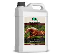 Horse Coat & Skin Care Oil | Deep Conditioning & Shine Enhancer, Stop the Itch & Comfort And Well-Being, Detection of Skin Issues & Healthy Skin (5 Litter)