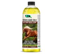 Horse Coat & Skin Care Oil | Deep Conditioning & Shine Enhancer, Stop the Itch & Comfort And Well-Being, Detection of Skin Issues & Healthy Skin (1000ml Cap)