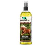 Horse Coat & Skin Care Oil | Deep Conditioning & Shine Enhancer, Stop the Itch & Comfort And Well-Being, Detection of Skin Issues & Healthy Skin (250ml Spray)