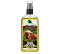 Horse Coat & Skin Care Oil | Deep Conditioning & Shine Enhancer, Stop the Itch & Comfort And Well-Being, Detection of Skin Issues & Healthy Skin (50ml Spray)
