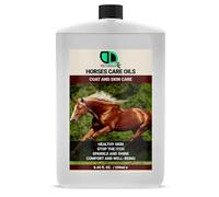 Horse Coat & Skin Care Oil | Deep Conditioning & Shine Enhancer, Stop the Itch & Comfort And Well-Being, Detection of Skin Issues & Healthy Skin (250ml Postal)