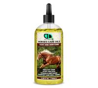 Horse Coat & Skin Care Oil | Deep Conditioning & Shine Enhancer, Stop the Itch & Comfort And Well-Being, Detection of Skin Issues & Healthy Skin (100ml Clear Dropper)