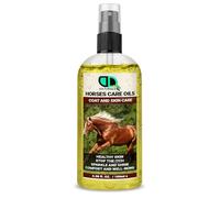 Horse Coat & Skin Care Oil | Deep Conditioning & Shine Enhancer, Stop the Itch & Comfort And Well-Being, Detection of Skin Issues & Healthy Skin (100ml Spray)