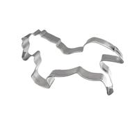 Horse Cookie Cutter - Stainless Steel Mould Pastry Tool, Animal Shape Baking Accessory | Treat Making Bakers Parents Beginners Home Celebrations