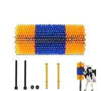 Horse Cow Brush Massage Brush Set Scratching Brush for Farm Animals, Horses, Cattle (44 x 18 x 8 cm, Piece, 1)