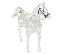 Horse Design Glass Decanter 1000ml Perfect for Home Pubs Decor Hand Blown Glass