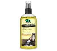 Horse Digestive Aid Care Oil | Effective Gut Balancer & Maintain Weight, Reduced Risk of Ulcers, Recovery From Illness Digestive Problems, Support during Diet (100ml Spray)