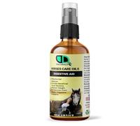 Horse Digestive Aid Care Oil | Effective Gut Balancer & Maintain Weight, Reduced Risk of Ulcers, Recovery From Illness Digestive Problems, Support during Diet (100ml Dropper Spray)