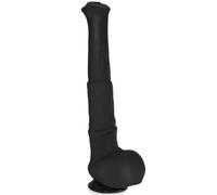 Horse Dildo, 10'' Huge Horse Dildos, Silicone Black Dildo with Strong Suction Cup, Thick Fantasy Animal Dildo for Men Women Gay Couples, Adult Anal Sex Toy