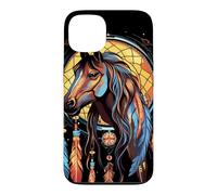 Horse Dreamcatcher Native American Indian Feathers Tribal Case for iPhone 13