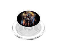 Horse Dreamcatcher Native American Indian Feathers Tribal PopSockets PopGrip for MagSafe