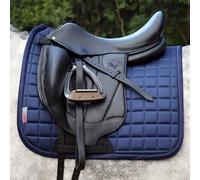 Horse Dressage Saddle Pad - Far Infrared Ceramic Lining - Protechmasta Airmesh - Navy Blue - Full
