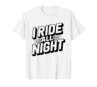 Horse Endurance Trail Rider 50 Miles Completion Night Ride T-Shirt